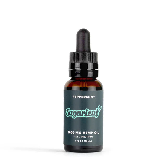 Sugarleaf Tincture 5000mg Full Spectrum CBD 30ml Peppermint