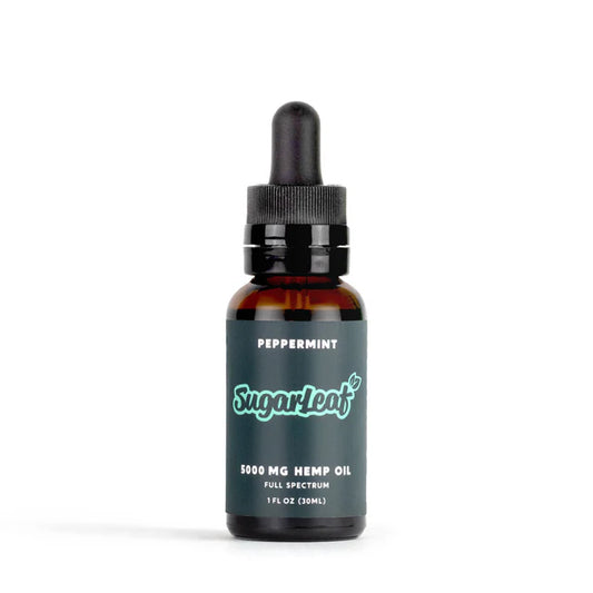 Sugarleaf Tincture 5000mg Full Spectrum CBD 30ml Peppermint