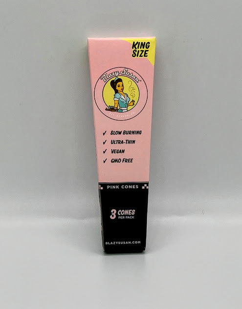Blazy Susan Pink Cones KING Size $3.00