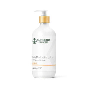 Partnered Process Daily Moisturizing Lotion 1200mg CBD (Citrus)