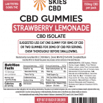 Sunny Skies 10mg CBD Isolate Gummies 15ct