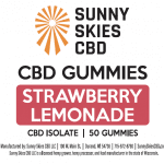 Sunny Skies 10mg CBD Isolate Gummies 50ct