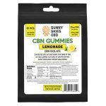 Sunny Skies 25mg CBN Isolate Gummies Lemonade 15ct