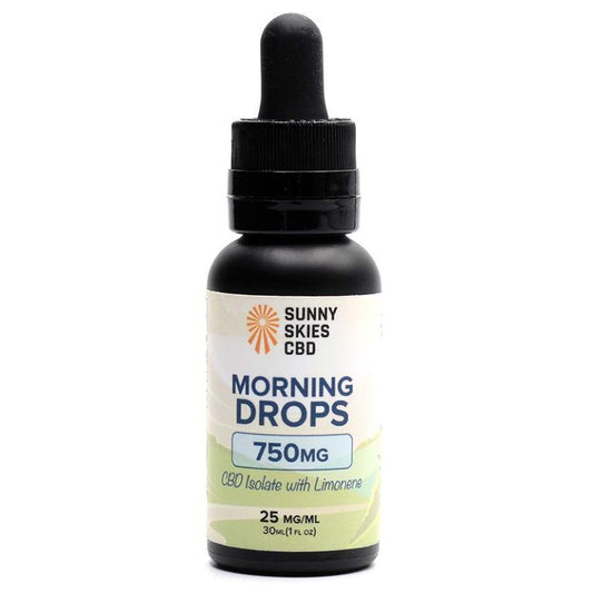 Sunny Skies 750mg CBD Isolate Morning Drops