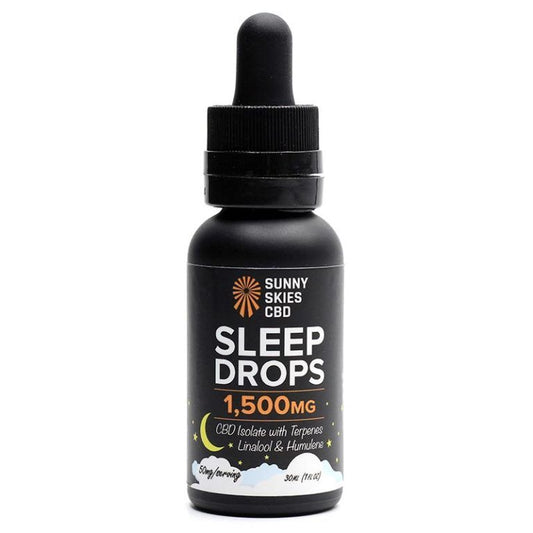 Sunny Skies 1500mg CBD Isolate Sleep Drops