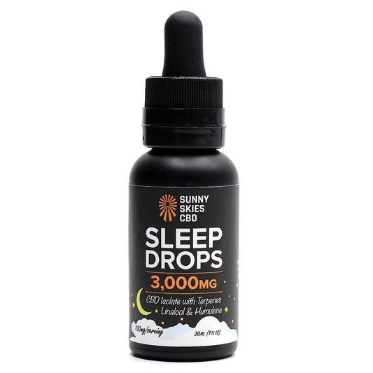 Sunny Skies 3000mg CBD Isolate Sleep Drops