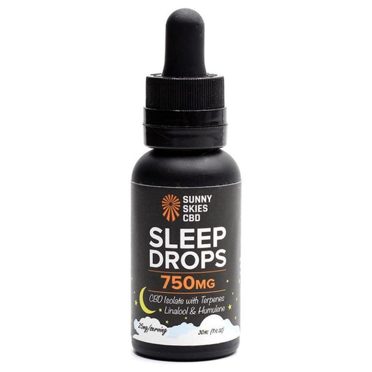 Sunny Skies 750mg CBD Isolate Sleep Drops