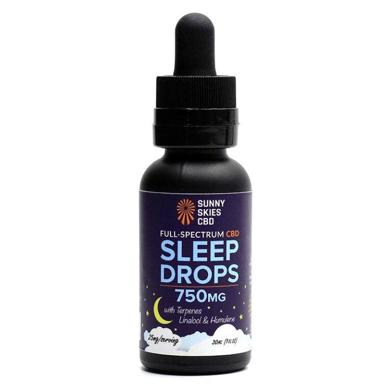 Sunny Skies Full Spectrum 750mg CBD Sleep Drops