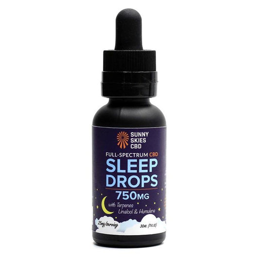 Sunny Skies Full Spectrum 750mg CBD Sleep Drops