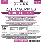Sunny Skies 25mg Delta 8 + THC Gummies 15ct Mixed Berry