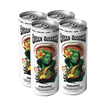 Green Goddess 10 MG Nano Delta-9 THC Zero Sugar Beverage | Pineapple