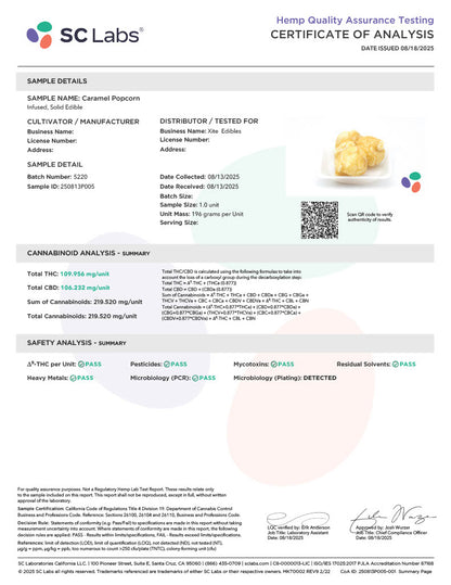 Xite D9 Caramel Popcorn