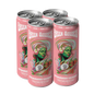 Green Goddess Cannabis Infused Delta 9 Sparkling Beverage 4pk Strawberry Coconut
