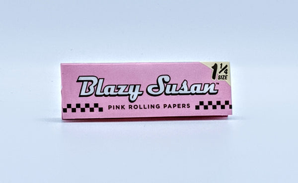 Blazy Susan Pink 1 1/4 Rolling Papers $3.00