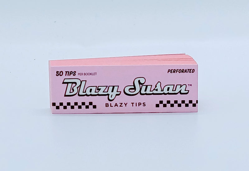 Blazy Susan Pink 50 Perforated Tips