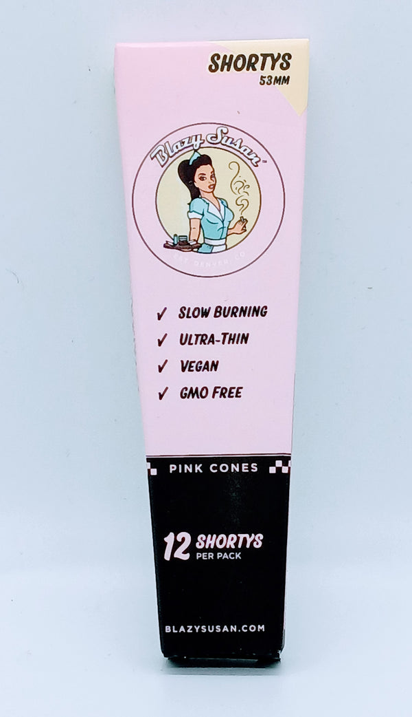 Blazy Susan Pink Cones SHORTY Size $3.00