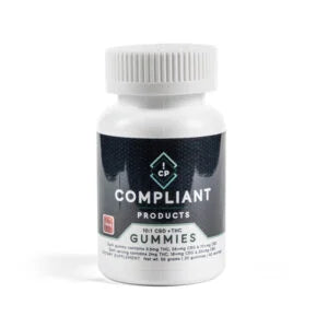 Compliant Products – Full Spectrum 5.6mg D9 THC – 10:1 CBD + THC Gummies – 20 ct Watermelon---need newer coa