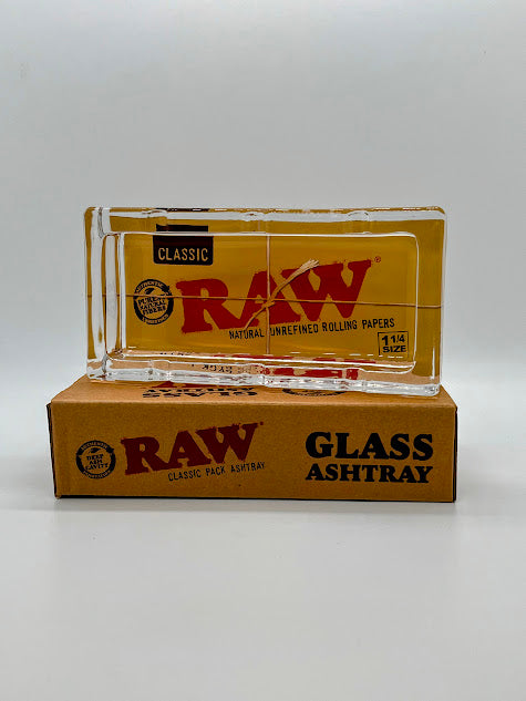 Raw Classic Long Glass Ashtray