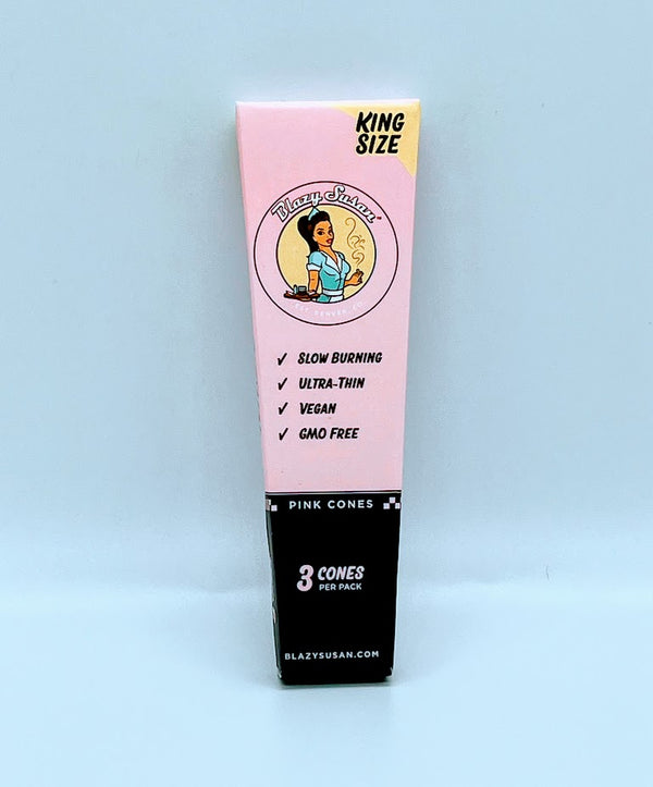 Blazy Susan Pink Cones KING Size