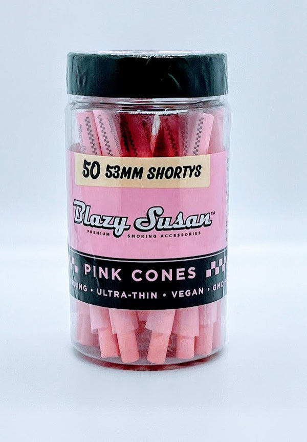 Blazy Susan Pink Cones 53mm 50ct