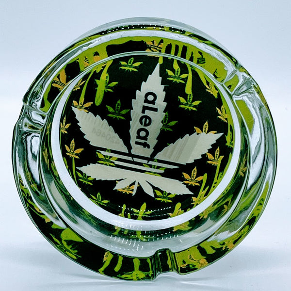 Aleaf Glass Ashtray