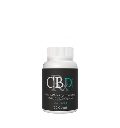 CBRX Maxx Pain Relief Full Spectrum CBD Capsules