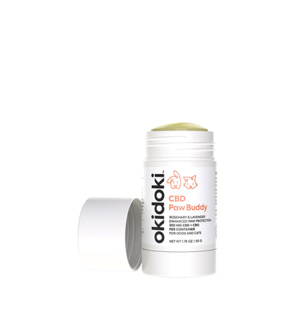 Okidoki Pet Care Topical CBD + CBG 300mg Paw Buddy Rosemary & Lavender Enhanced Paw Protection