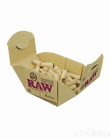 RAW Pre Rolled Cone Tips 100 pack