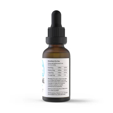 Okidoki Pet Care CBD 600mg Calm Drops Bacon Flavor Tincture 1floz