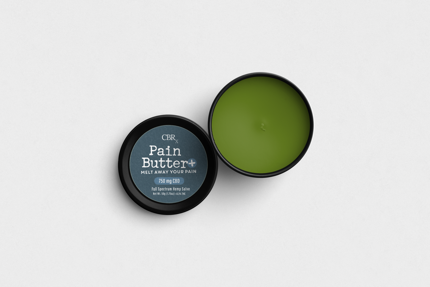 CBRX Topical Pain Butter Plus 750mg Full Spectrum CBD 2oz