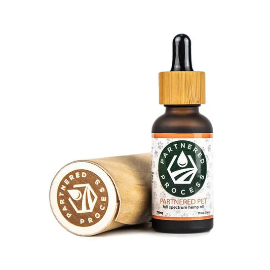 Partnered Pet Full Spectrum CBD Tincture 750mg 1fl oz Pet Safe Wellness Oil