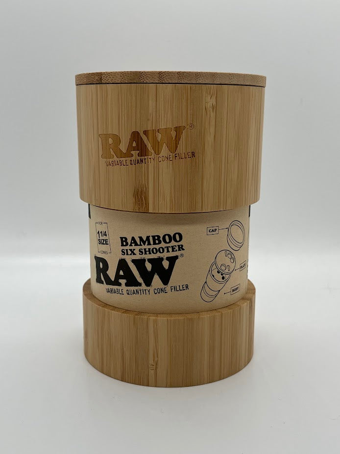 Raw Bamboo Six Shooter 1 1/4 Size