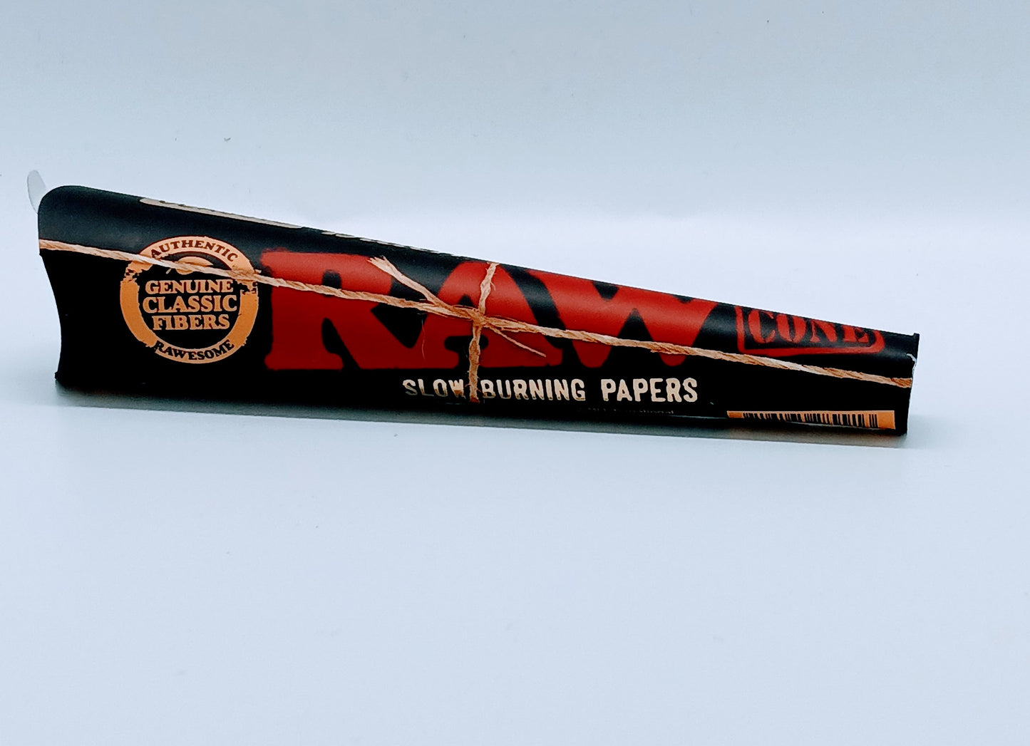 Raw 1 1/4 Black Cones 6pk