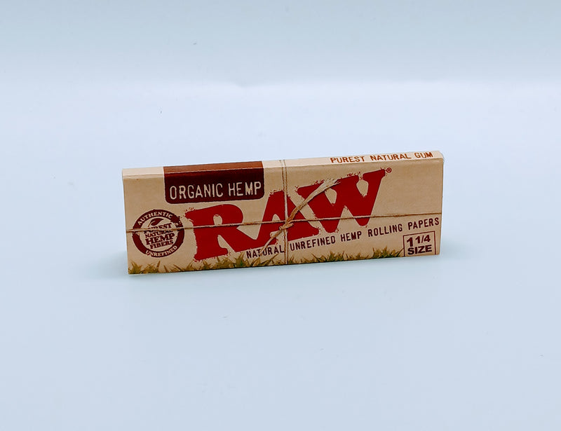 Raw 1 1/4 Organic Rolling Papers