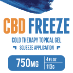 Sunny Skies CBD Freeze Lotion 750mg 4oz