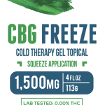 Sunny Skies CBG Freeze Lotion 1500mg 4oz