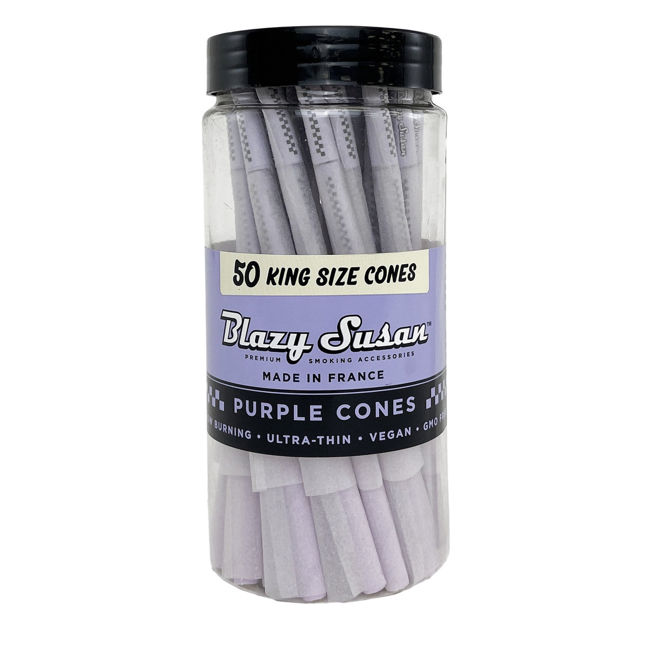 Blazy Susan Purple Cones King Size 50 ct