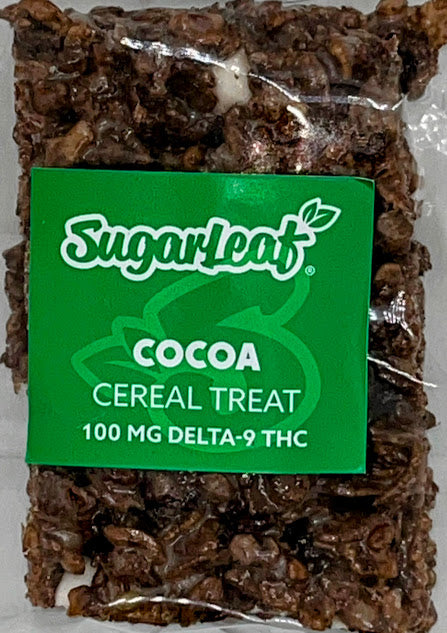 Sugarleaf Cereal Treat 100mg Delta 9 THC