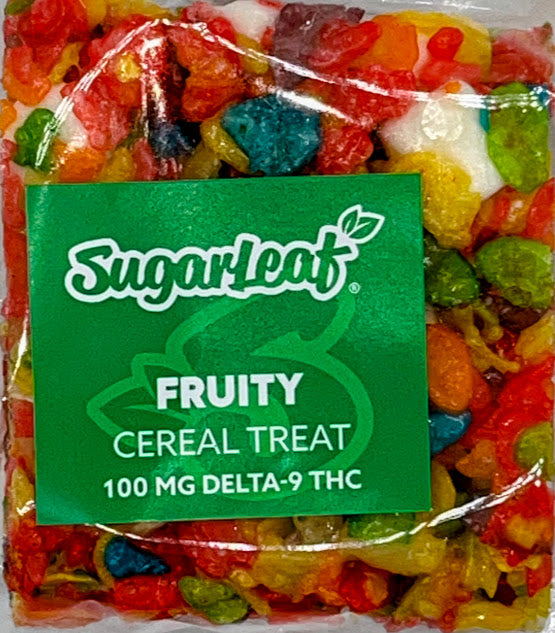 Sugarleaf Cereal Treat 100mg Delta 9 THC