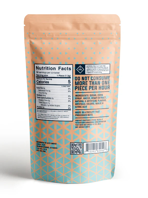 Xite D9 Hard Candy 50 Pieces Per Bag