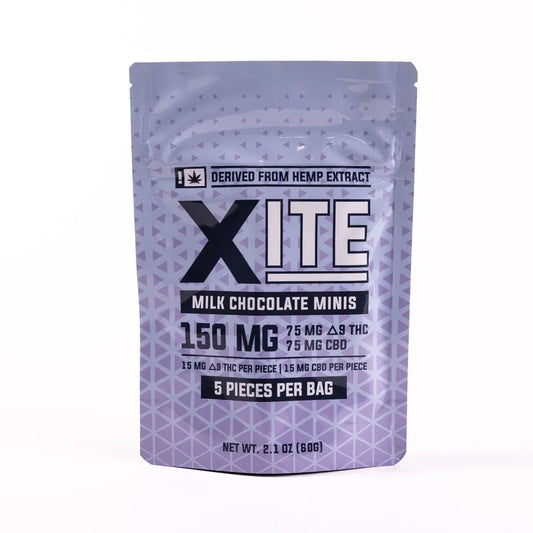 Xite D9 Milk Chocolate Minis 5ct