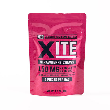Xite D9 Strawberry Chew 5ct